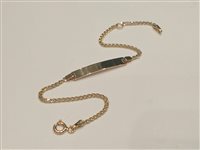 Bracciale Gazzola Bambino in Oro giallo BROGMONICTARGM7 - BROGMONICTARGM7